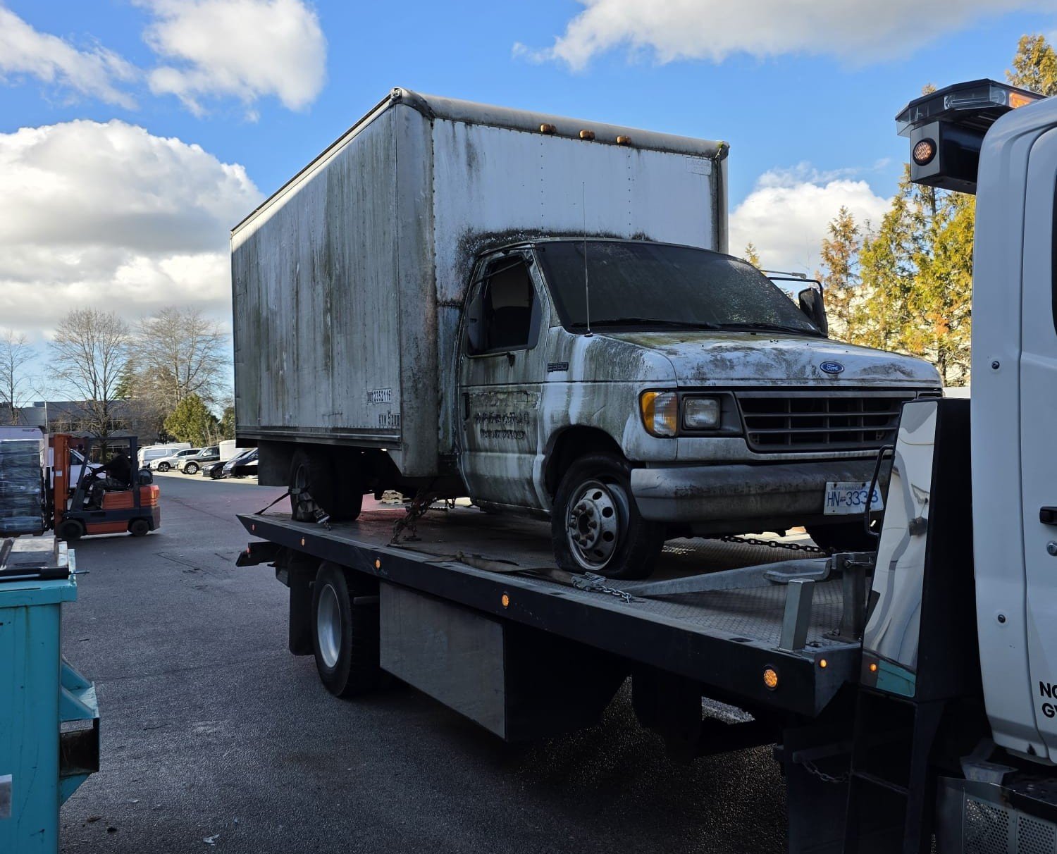 Junk pickup truck removal in the Lower Mainland